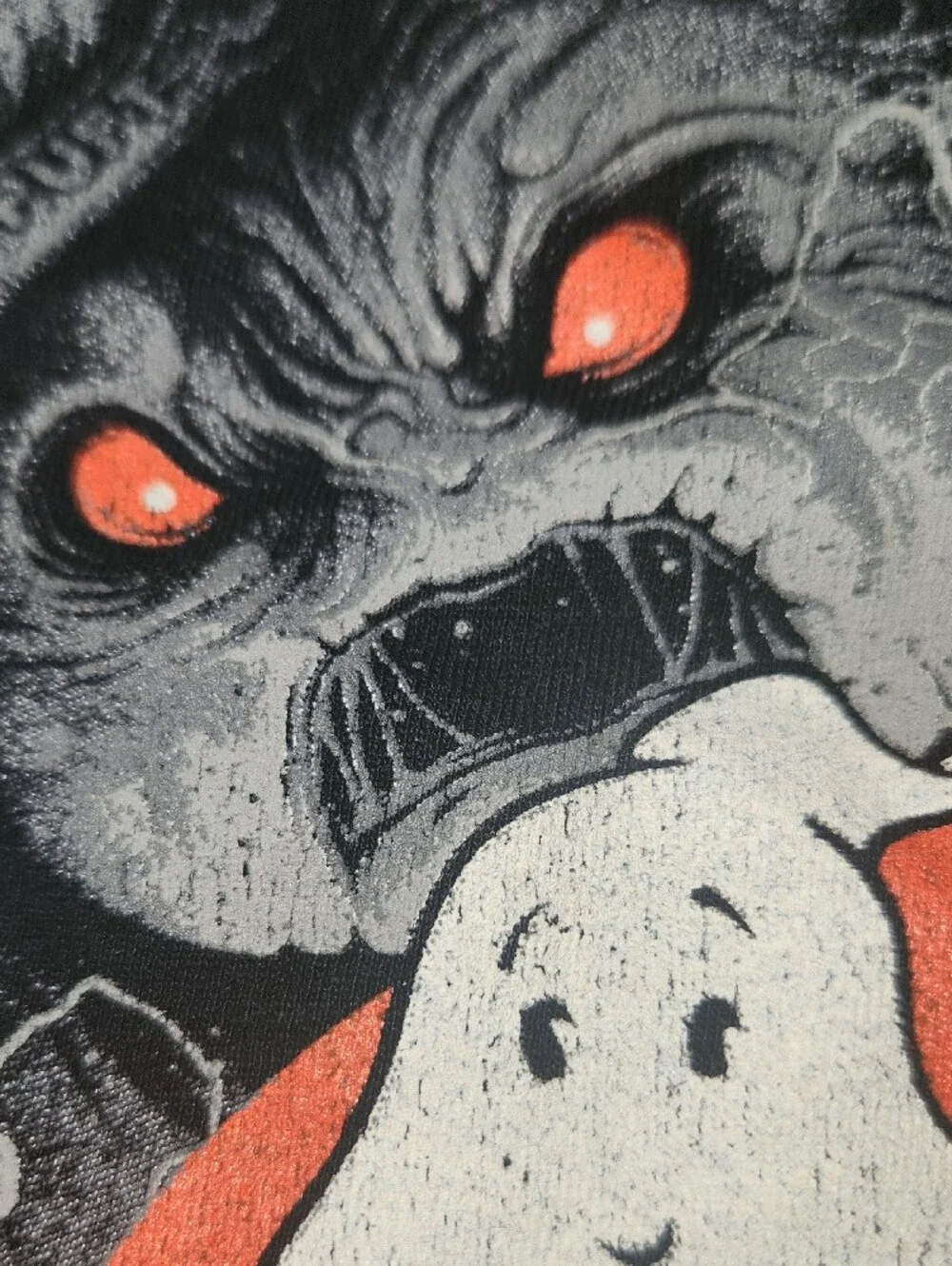 Ghostbusters Kids Black Graphic Tee with Orange Logo